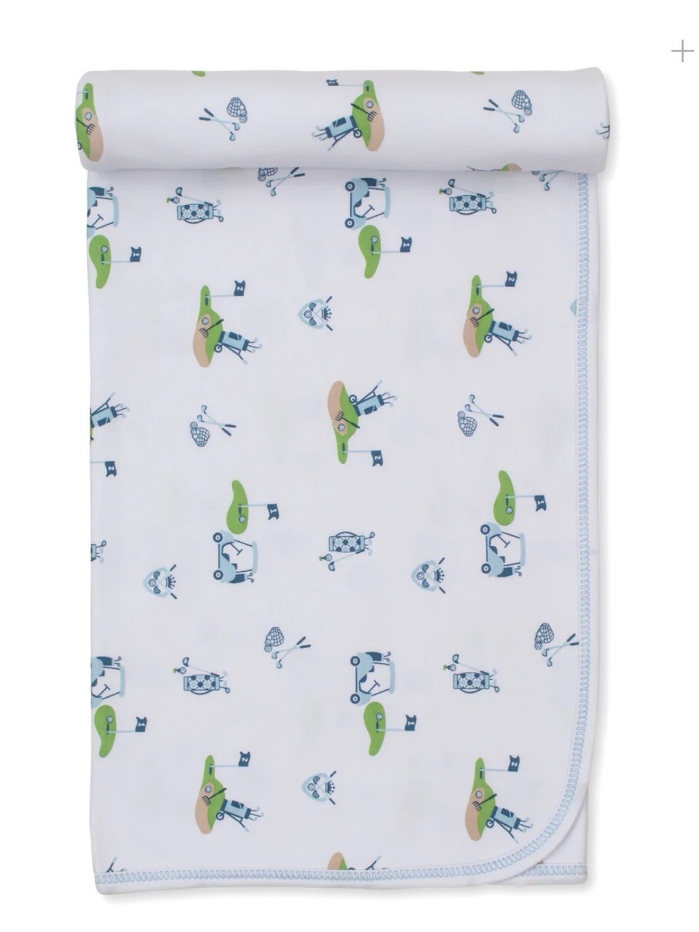 Kissy Kissy Golf Championship Blue Blanket